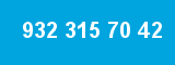 932 315 70 42